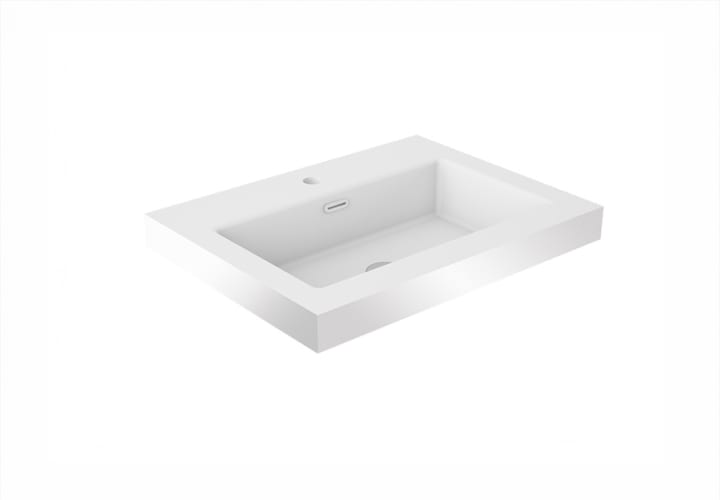 Lavabo encastrado 11.5 cm alto Nantes Visobath principal 1