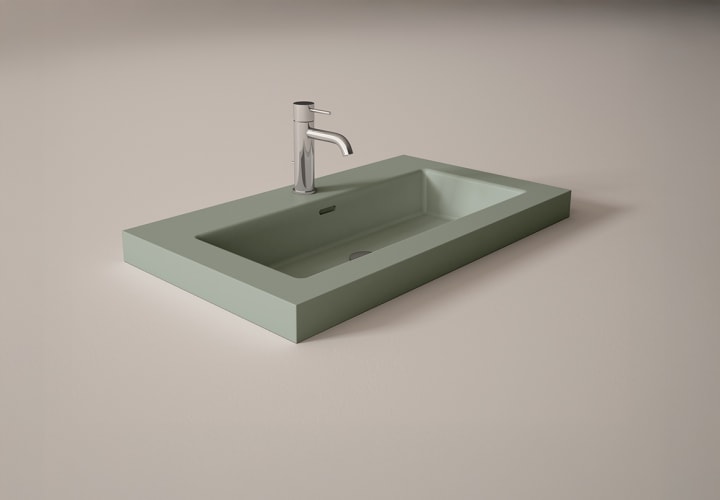 Lavabo encastrado 11.5 cm alto Nantes Visobath principal 6