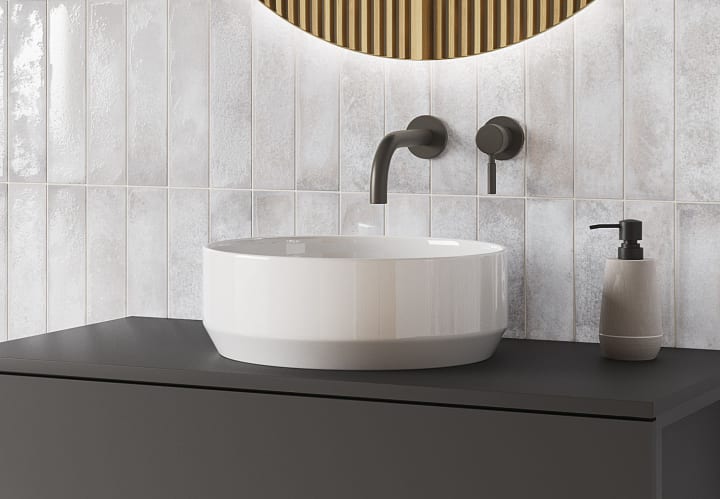 Lavabo sobre encimera Nysa Royo detalle 1