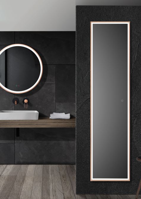 Espejo de baño con luz LED New York Ledimex principal 1