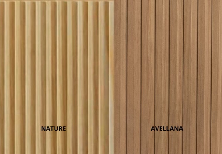 Mueble de baño con encimera de madera maciza Alpes 13 Bruntec detalle 9