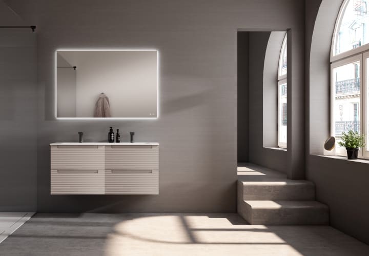 Conjunto mueble de baño Kyoto japandi Viso principal 5