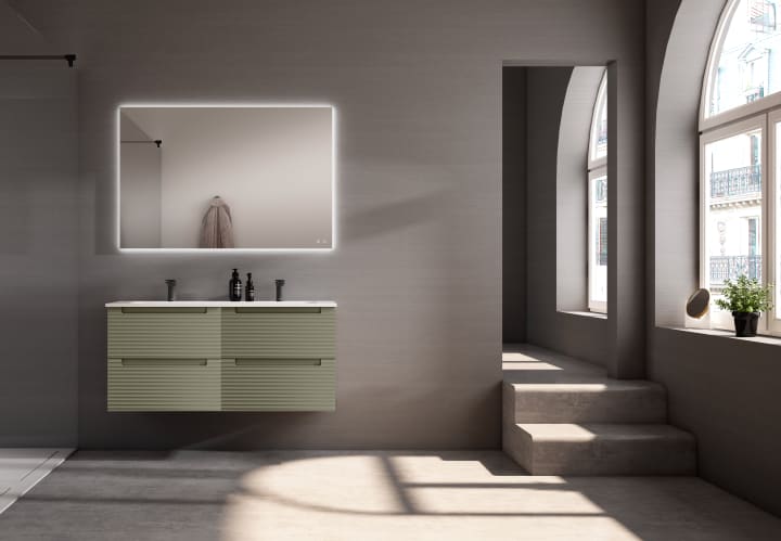 Conjunto mueble de baño Kyoto japandi Viso principal 6
