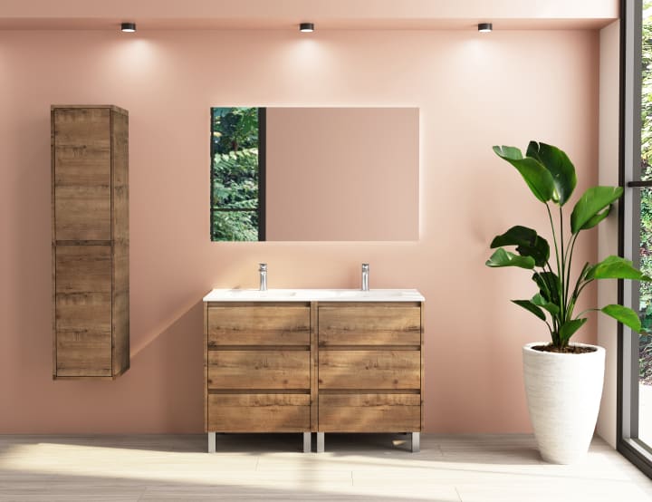 Conjunto mueble de baño Boston Bruntec principal 4