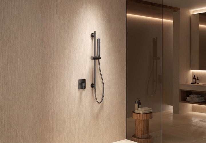 Conjunto de ducha con barra empotrado Firenze Imex ambiente 8