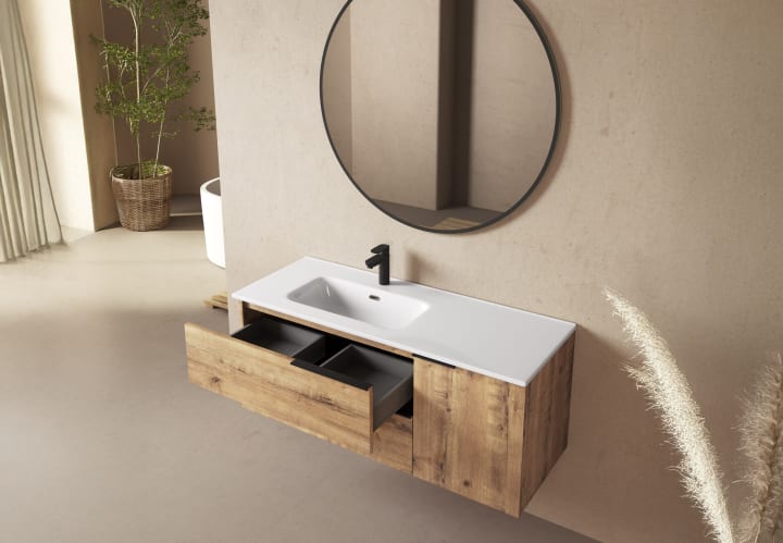 Conjunto mueble de baño Coban Bruntec detalle 1