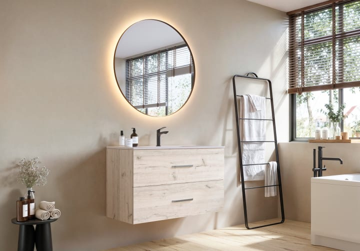 Conjunto completo de mueble de baño Atlas Bruntec principal 3