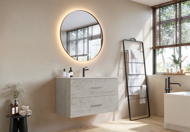 Conjunto completo de mueble de baño Atlas Bruntec principal 2