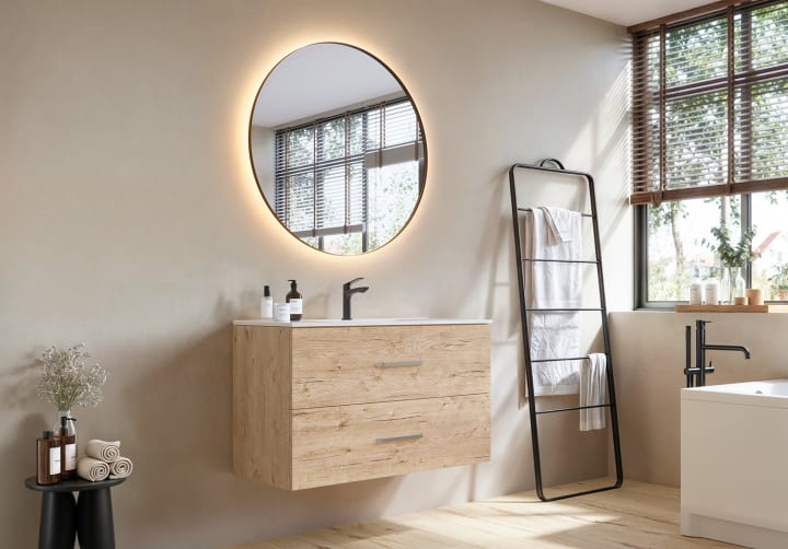 Conjunto completo de mueble de baño Atlas Bruntec principal 1