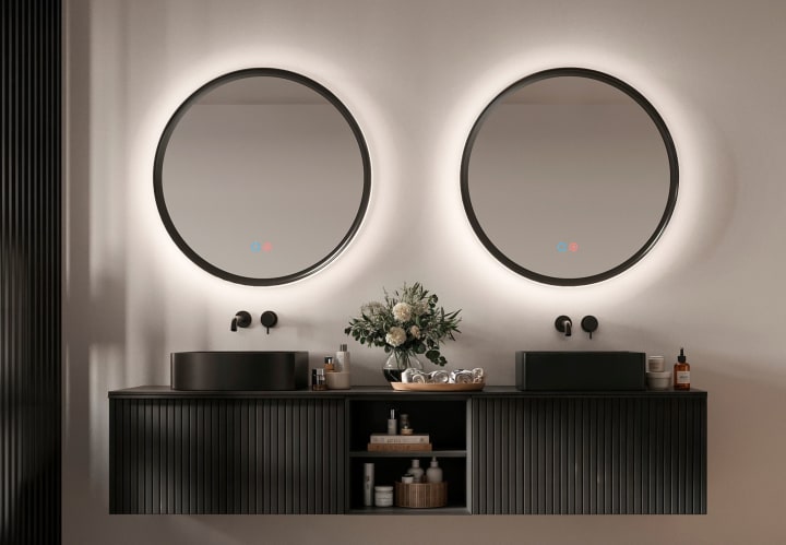 Espejo de baño con luz LED Torino Ledimex principal 1
