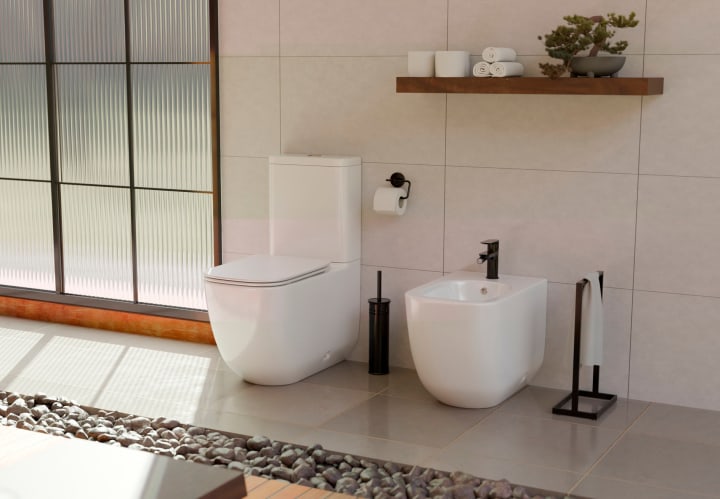 Inodoro compacto Zen Fossil Natura ambiente 4
