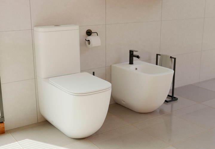 Inodoro compacto Zen Fossil Natura ambiente 3