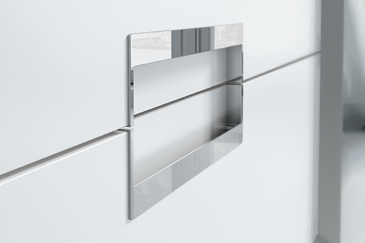 Mueble de baño con encimera de madera hidrófuga Novus Avila Dos detalle 1