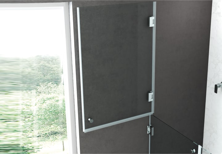 Mampara de ducha Torne de Bruntec detalle 4