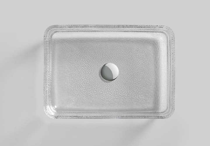 Lavabo sobre encimera Vitra Bruntec detalle 2