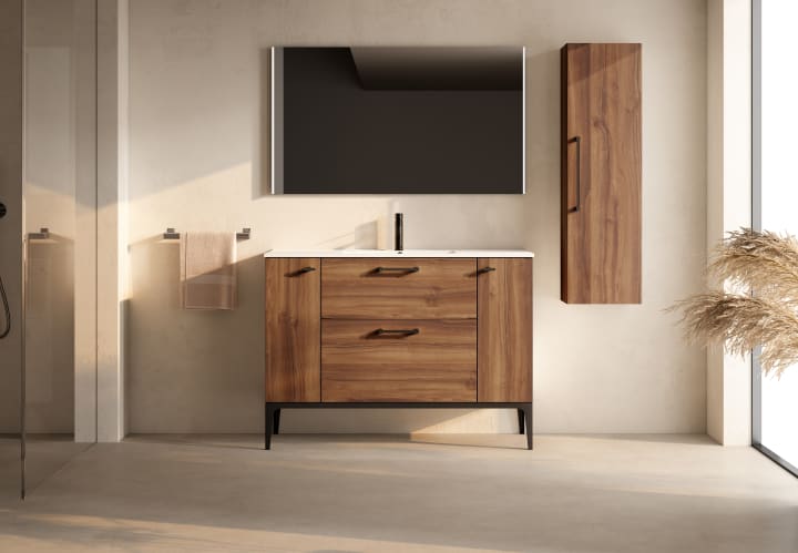Conjunto mueble de baño con banquillo Verso Viso principal 4