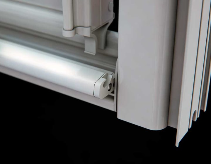 Mampara de bañera Dublín Bruntec detalle 2