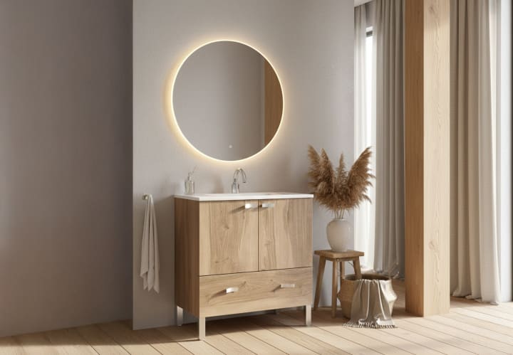 Mueble de baño fondo reducido 37,5 cm Vega Campoaras principal 1