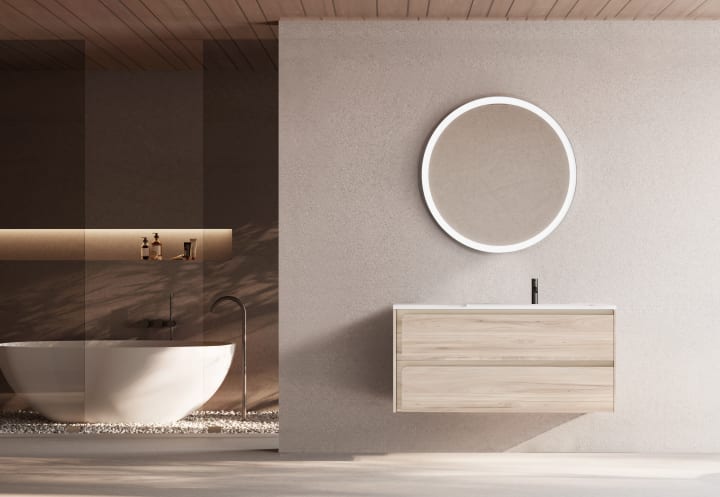 Conjunto mueble de baño Indico Viso principal 1