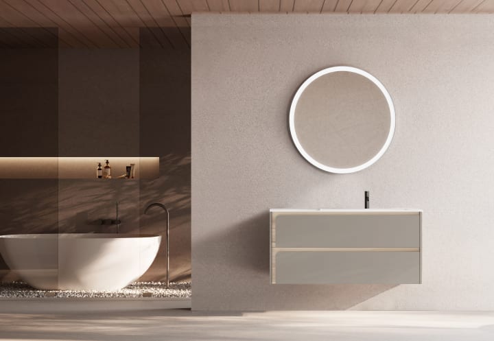 Conjunto mueble de baño Indico Viso principal 2
