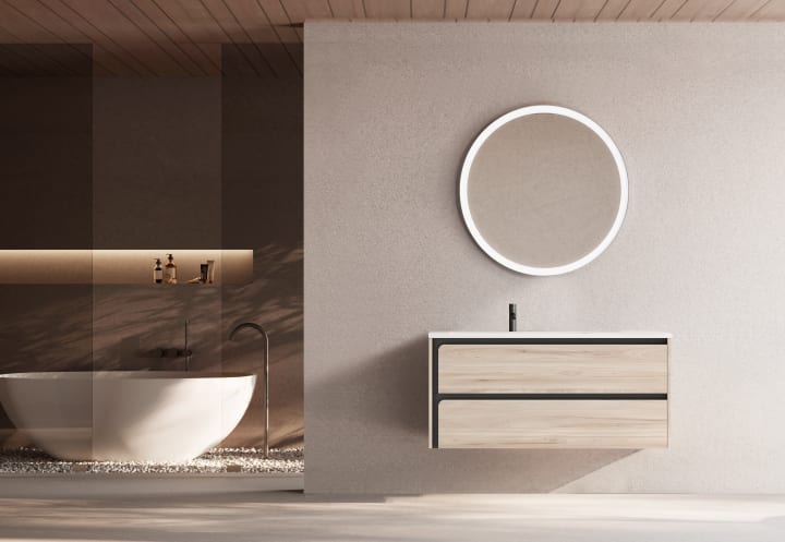 Conjunto mueble de baño Indico Viso ambiente 18