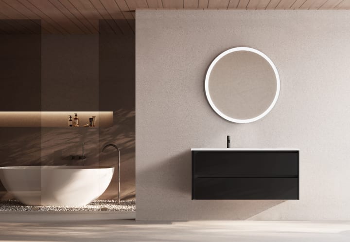 Conjunto mueble de baño Indico Viso ambiente 19