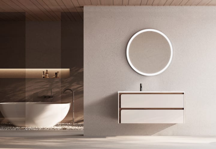 Conjunto mueble de baño Indico Viso ambiente 26
