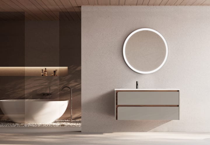 Conjunto mueble de baño Indico Viso ambiente 27