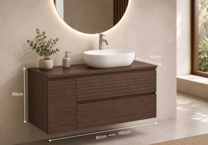 Mueble de baño Alpes 21 Bruntec croquis 10