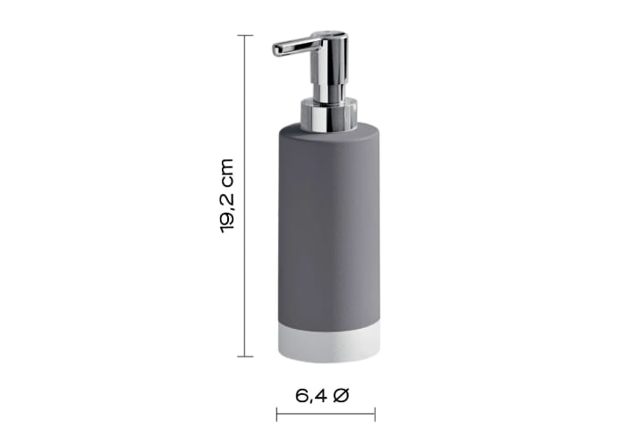 Conjunto de accesorios de baño New Mizar Gedy croquis 5
