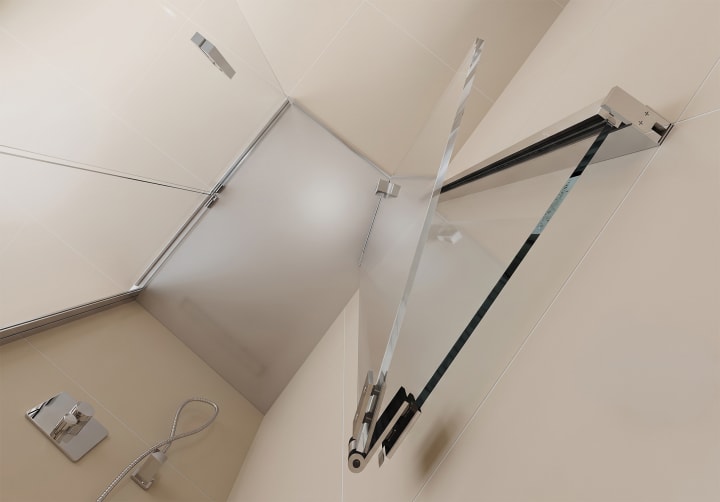 Mampara de ducha Dafne (990A) Bruntec detalle 10