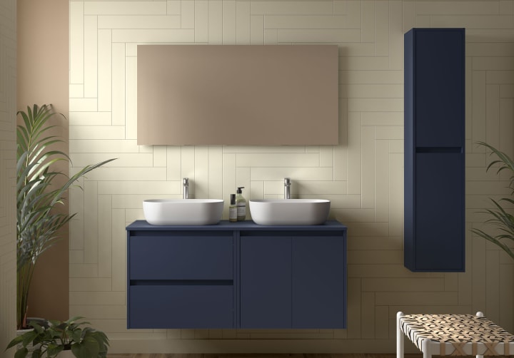 Mueble de baño con encimera de madera Noja Salgar principal 5