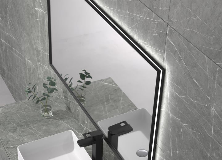 Espejo de baño con luz LED Barbados de Eurobath principal 1