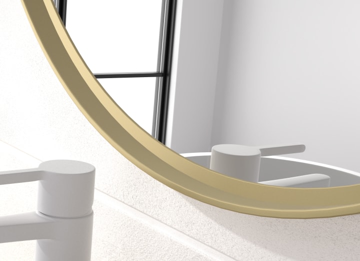 Espejo de baño Aruba, Eurobath detalle 3