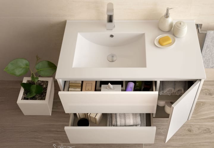 Conjunto mueble de baño Noja Salgar detalle 11