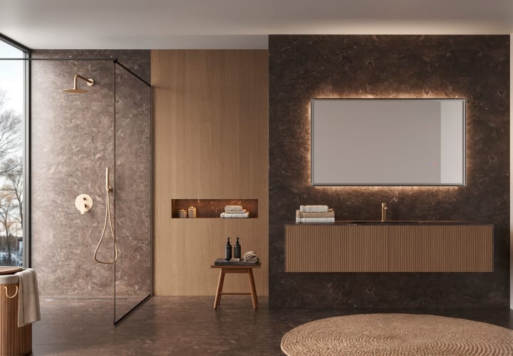 Espejo de baño con luz LED California Ledimex ambiente 6