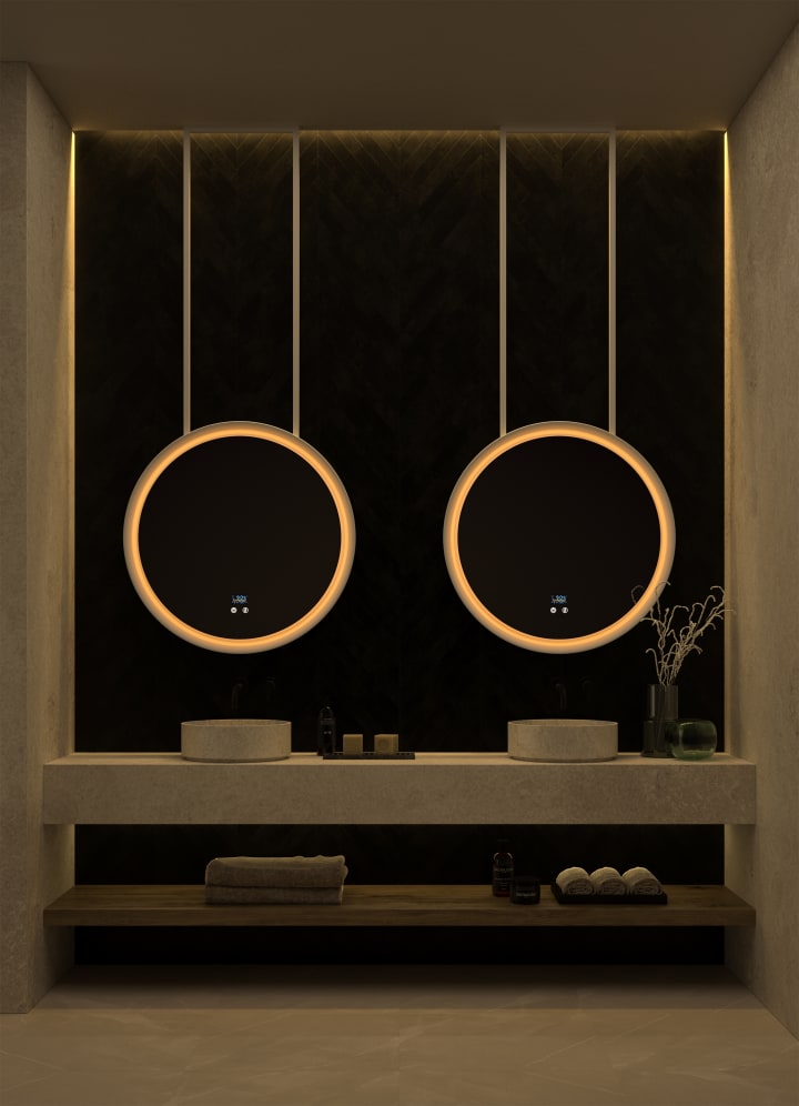 Espejo de baño con luz LED Haití de Eurobath ambiente 10