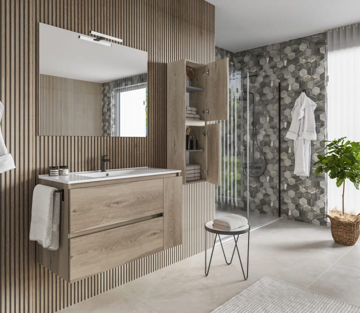 Conjunto mueble de baño Kloe Campoaras ambiente 9
