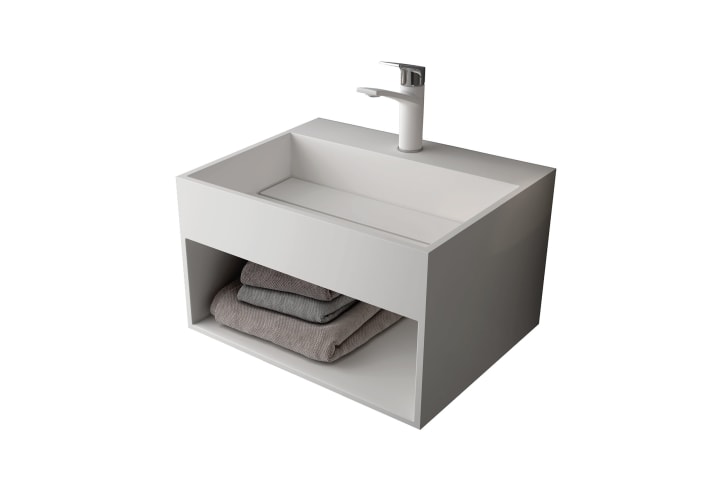 Lavabo de baño suspendido Rock de Art and Bath principal 1