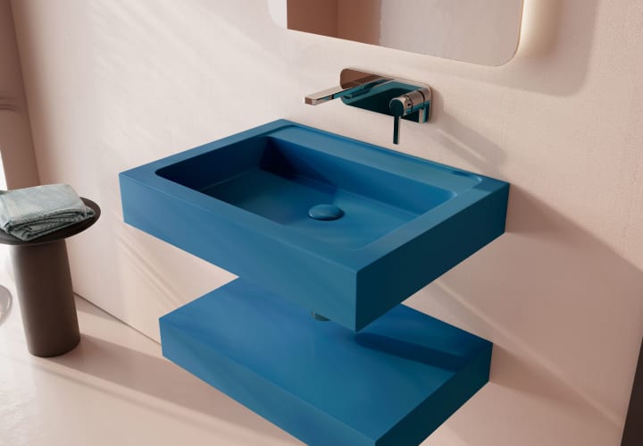 Lavabo suspendido Darya Coycama detalle 15