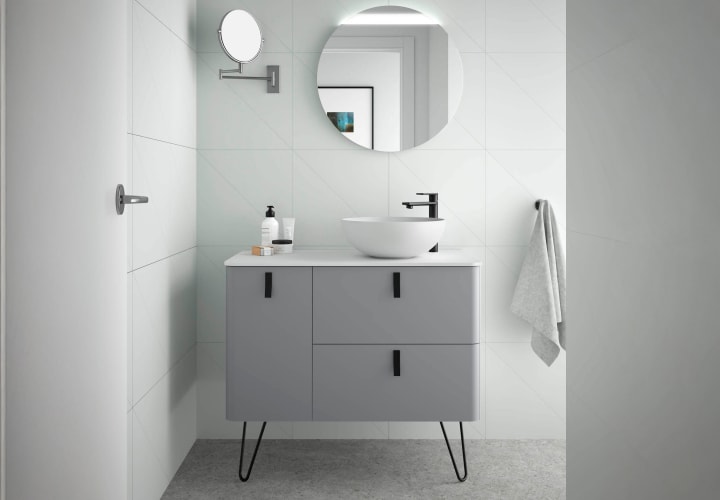 Mueble de baño con encimera Uniiq Salgar principal 4