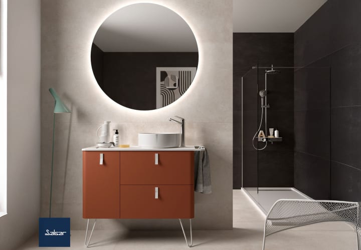 Mueble de baño con encimera Uniiq Salgar principal 6