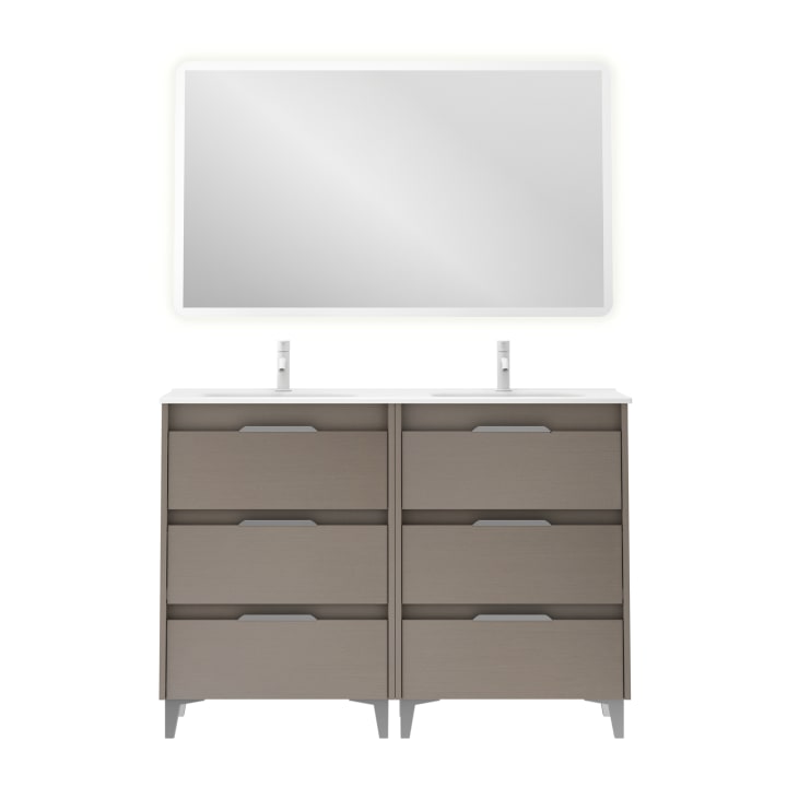 Conjunto mueble de baño Suki Amizuva 3D 11