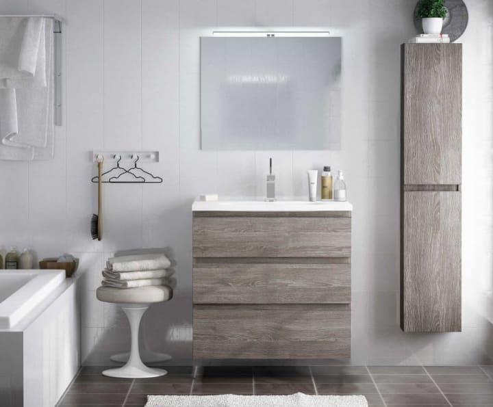 Conjunto mueble de baño de fondo reducido 39 cm Carmen Avila Dos principal 1