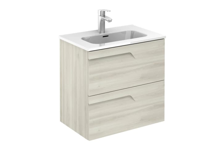 Conjunto mueble de baño fondo reducido 39 cm Vitale Royo 3D 16