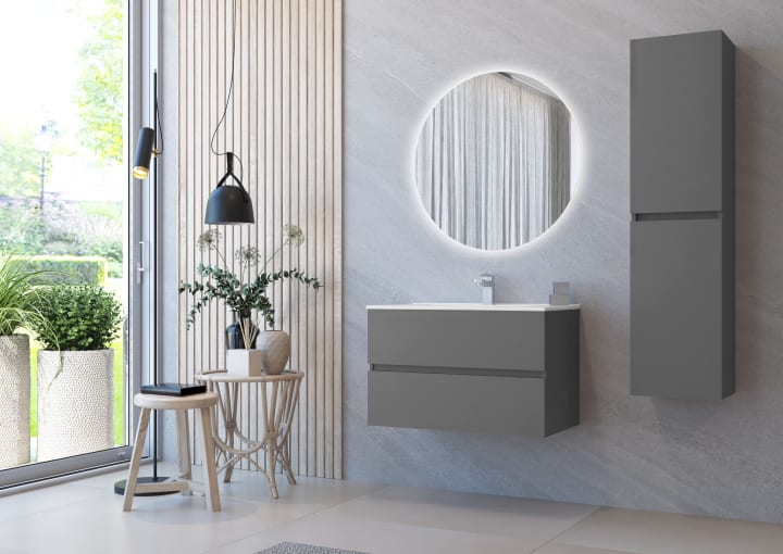Conjunto mueble de baño Basic Bruntec principal 2