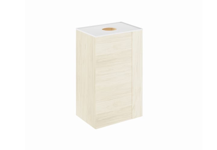 Mueble de baño con encimera solid surface fondo reducido Bassi Royo principal 6