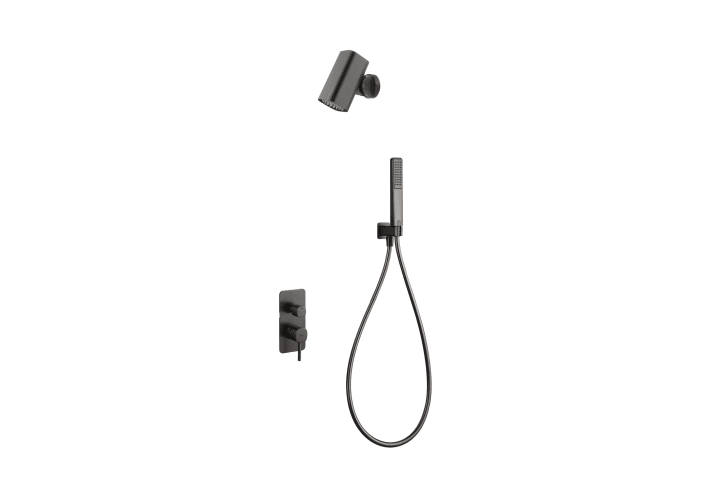 Conjunto de ducha empotrado con rociador movible Toscana Imex principal 5