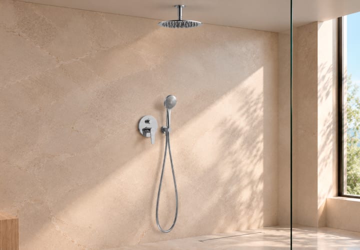 Conjuntos de ducha empotrado Flat Imex ambiente 2