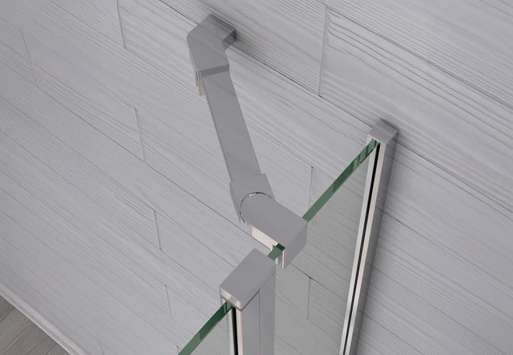 Mampara de bañera Austral Bruntec detalle 2